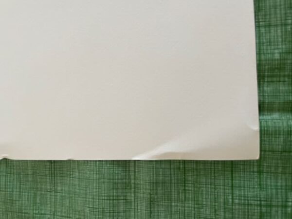 Bottom right corner bend on Picasso lithograph